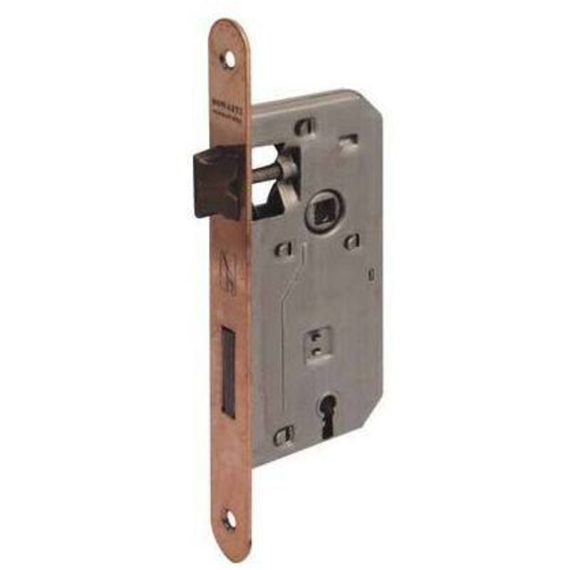 Serratura patent b.tondo bronzato 042T Bonaiti