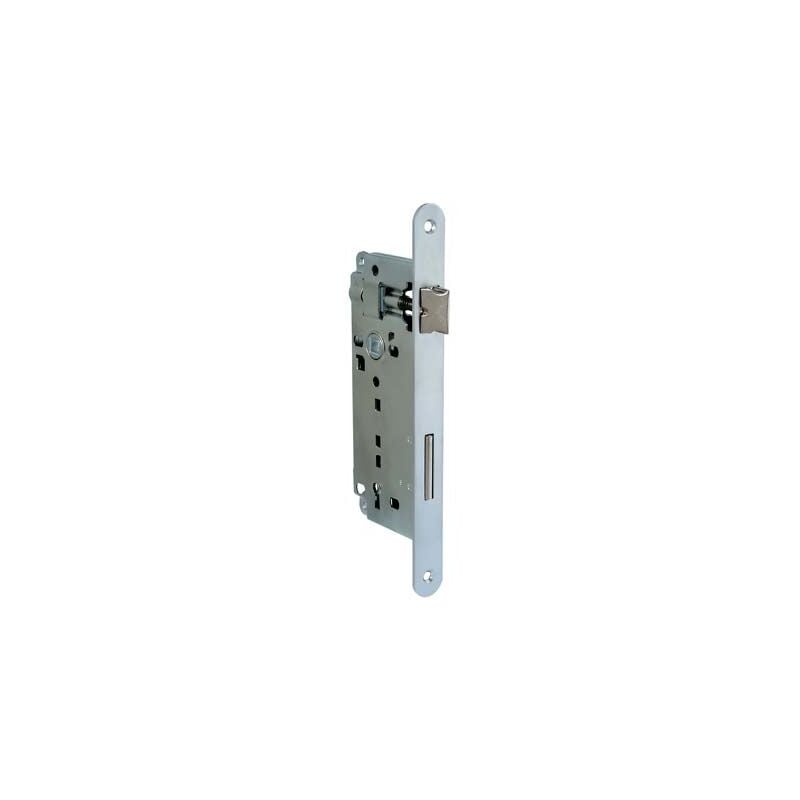 Serratura patent b.tondo cromo opaco 040t bonaiti