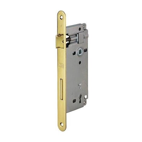 SERRATURA PATENT B.TONDO OTTONATO 591 AGB • I.MM 90 F.MM 22 E.MM 50