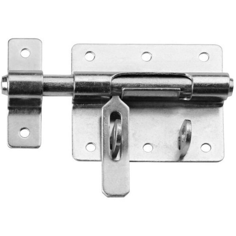 Serratura per box con lucchetto standard - D16 - Zinco bianco