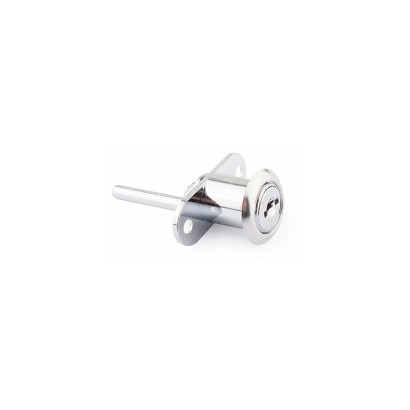 Image of Handlock - Serratura per cassetti con serratura cromata scorrevole
