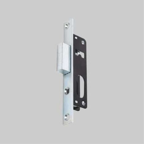 Serratura per porte in alluminio da montante art. 914/919 corni e14,5 - frontale 16 mm CORNI