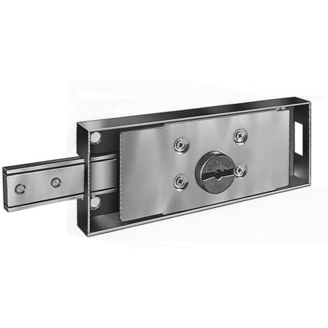 Serratura per serranda Lato Sinistro 1 Mandata - Scatola 156x56 mm - 8633