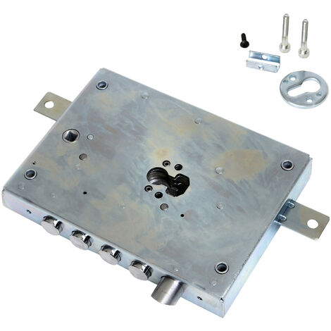 Serratura Porta Blindata Cilindro Europeo Scrocco Reversibile Entrata 70 mm IMBNE42 7SX
