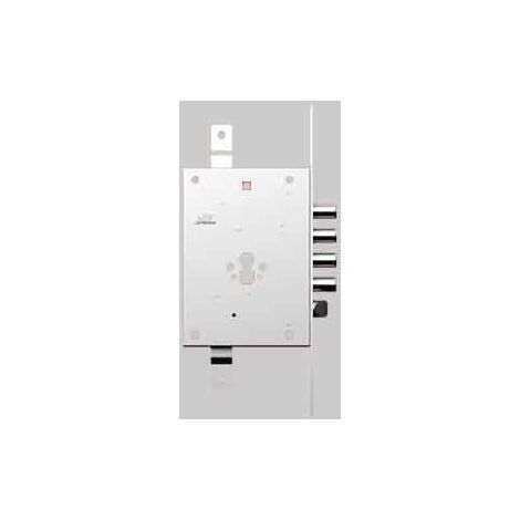 SERRATURA PORTE BLINDATE CILINDRO EUROPEO '70128/70137' CIPIERRE E70 - Interasse catenacci 28 mm - CIPIERRE