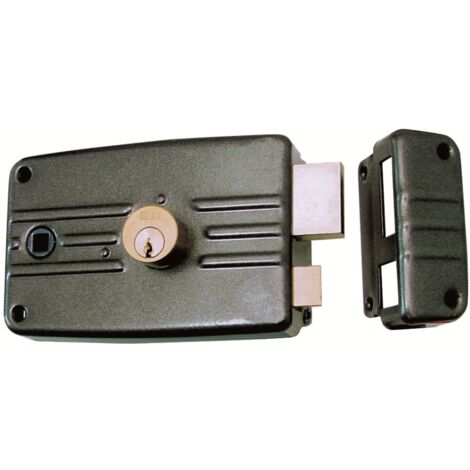 SERRATURA PORTE FERRO C/QUADRO CATENACCIO E SCR.CIL.FISSO C/AL.481/482 ISEO