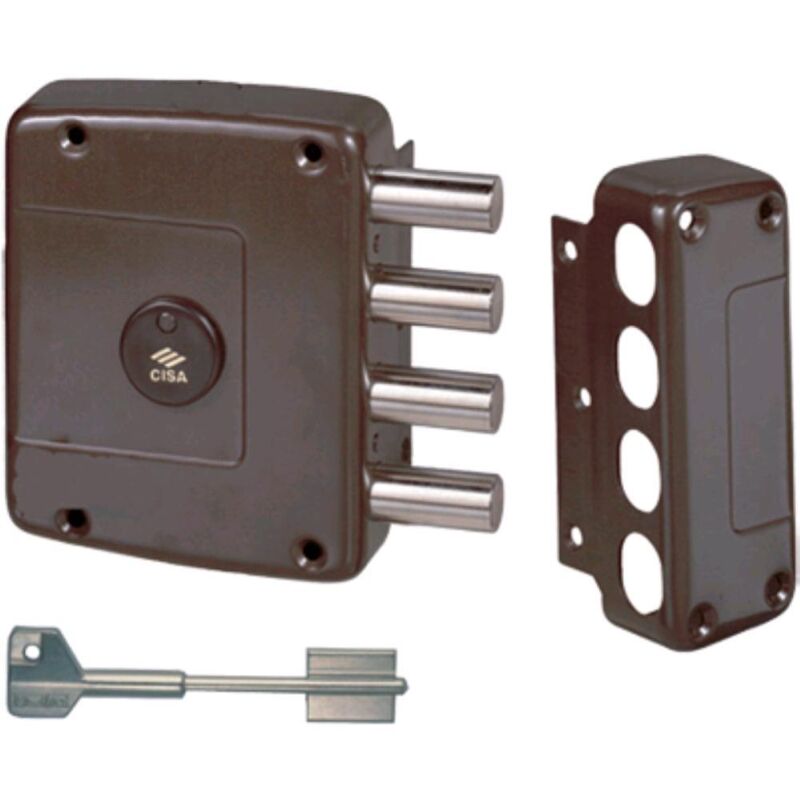 Cisa Serratura Legno Applicare 57152 Dm M4 E.mm 64 Sx 1 Pz