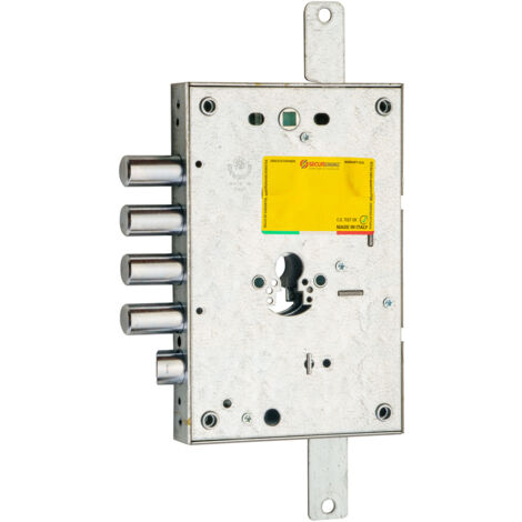 Serratura triplice per porte blindate 28x28