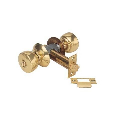 Serratura tubolare in ottone V6500 P1SJ VACHETTE con asse di condanna 63,5 mm - Forma standard Rosace J -19244000