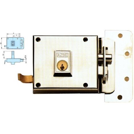 Serratura Yale 6-10-hn/Sinistra