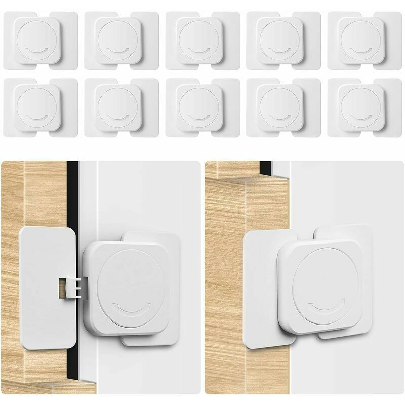 Serrature di sicurezza per bambini, SL.GT 10PCS