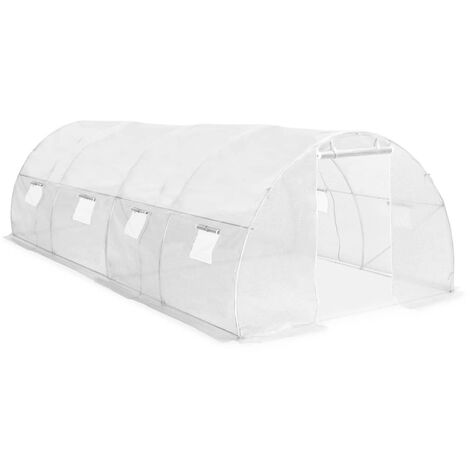 Serre 36 m² 1200x300x200 cm   - Blanc