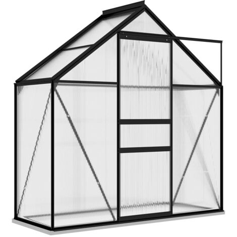 Serre Anthracite Aluminium 1,33 m² vidaXL - N/A