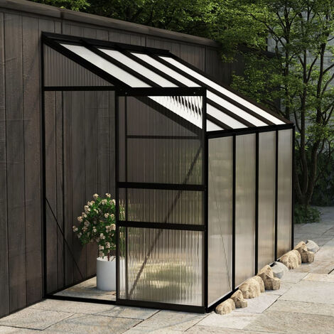 Serre Anthracite Aluminium 5,02 m³