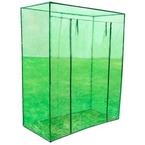 Serre avec cadre en acier PVC CFW313217