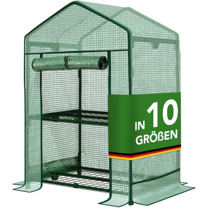 Floordirekt - Serre Bloom 2 niveaux de rangement