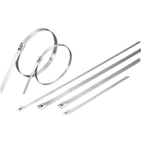 SERRE-CÂBLE 362 MM X 7.90 MM ARGENT TRU COMPONENTS TC-BCT362L203 1592775 CRANTAGE INTÉRIEUR 1 PC(S)