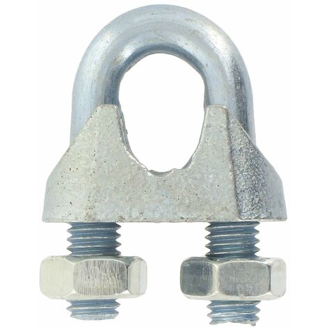 Serre-cable à étrier  Etrier Acier Zingué 10 5