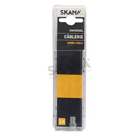 Serre-câble à Visser Adaptable. Pour Câbles Souples Jusque ø: 2 Mm.