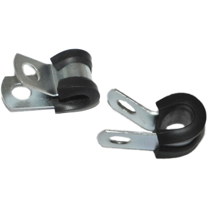 Rs Pro - Clip serre-câbles à visser, ø max 6.35mm ( Prix pour Sachet de 100 )