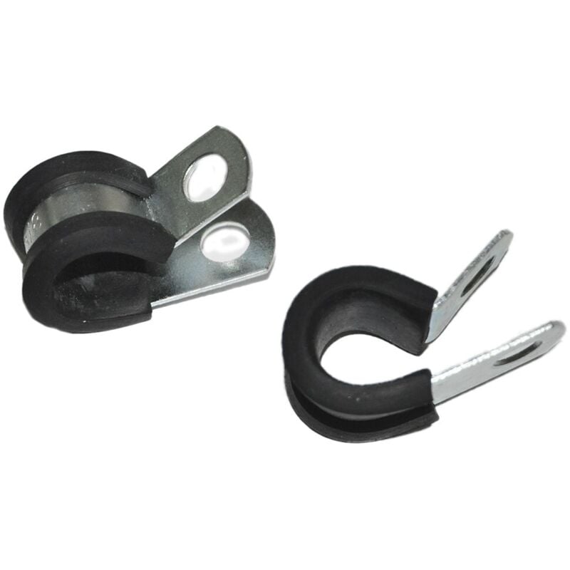 Clip serre-câbles à visser, Ø max 9.53mm ( Prix pour Sachet de 100 )