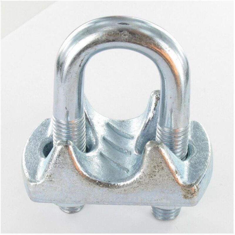 Vis Express - Serre cable Etrier Acier zingué Pour Câble 12-100 pièces