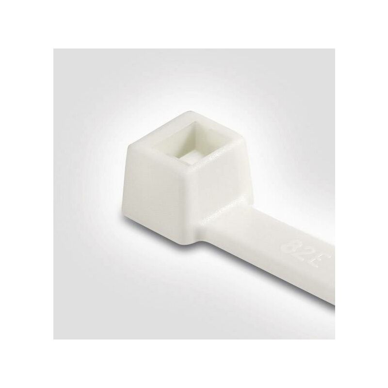Hellermanntyton - 111-93019 T30R-PA66V0-WH Serre-câble 150 mm 3.50 mm blanc 100 pc(s) R011561