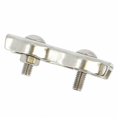 Serre Câble Plat Double 2 Inox A4