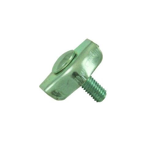 Serre-câble plat SCA1 - Matière : acier - Diamètre de câble maximal : 2 mm - PRAMAC