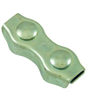 Serre-câble plat SCA2 - Matière : acier - Diamètre de câble maximal : 3 mm - PRAMAC