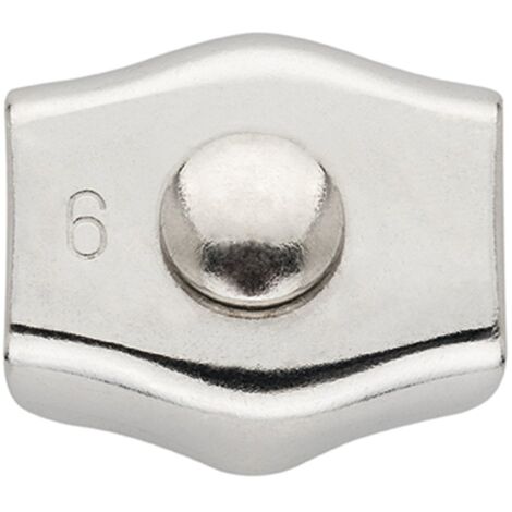 Serre-câble plat simple - Inox A4 Ø2 - Boite de 100