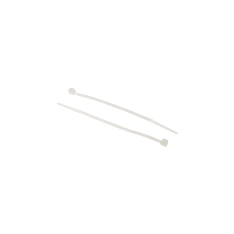 Rs Pro - Serre-câble 100mm x 2,5 mm Naturel en Nylon 66 ( Prix pour Sachet de 500 )