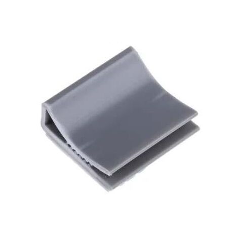 Serre-câble RS PRO, Ø max 8mm en PVC type Serre-câble plat ( Prix pour Sachet de 250 )