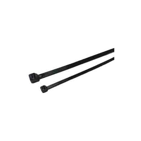 Serre-câble RS PRO Noir en Nylon 66, 190mm x 4.8 mm ( Prix pour Sachet de 1000 )