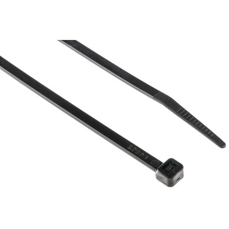 Serre-câble RS PRO 254mm x 17,8 mm Noir en Nylon 66