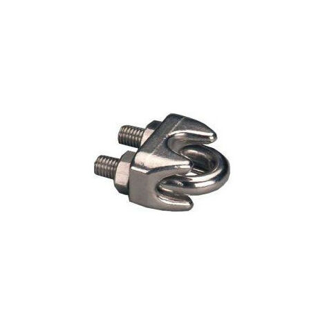 Lot De 4 Serre-Câbles M12 Acier Galvanisé - Norme DIN 741 - Pour Câbles 19mm