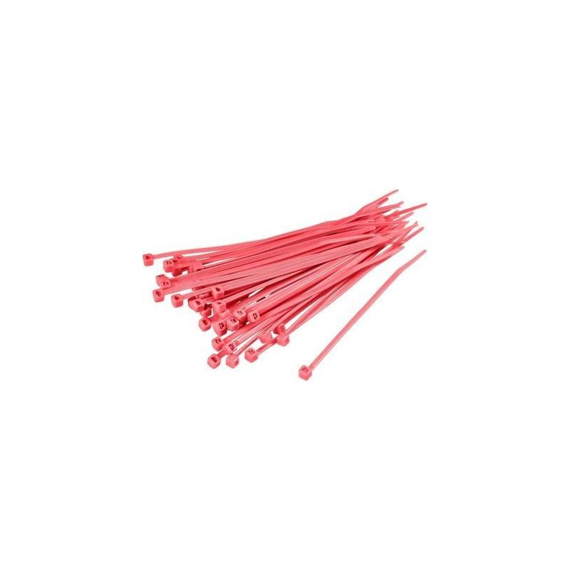 Serre-câbles 300 mm x 4.80 mm rouge Tru Components TC-CV300S203 1593706 crantage intérieur 100 pc(s)