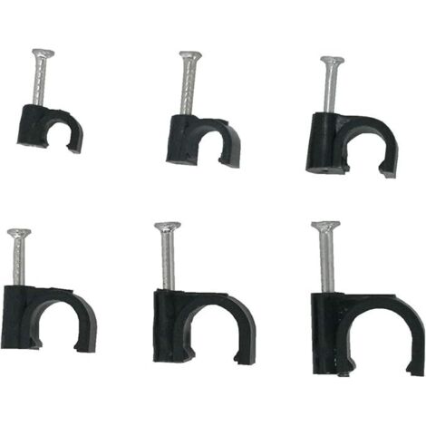 Serre-câbles 4 mm, 5 mm, 6 mm, 7 mm, 8 mm et 9 mm - Gestion des câbles RG6, RG59, CAT5, CAT6, RJ45 - Câbles électriques, Ethernet, TV satellite, haut-parleurs-AquaForge