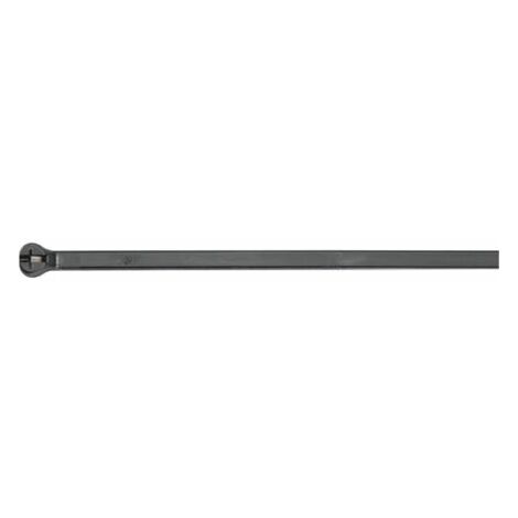 Serre-câbles ABB 343mm x 7,4 mm Noir en Nylon 66 ( Prix pour Paquet de 500 )