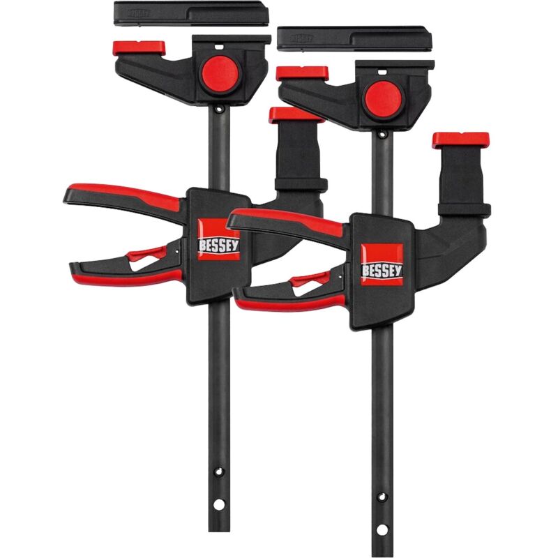 Bessey EZR15SET Clamp 2 pcs One-hand versatile secure ergonomic design