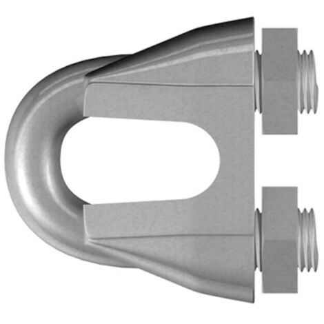 Serre-câbles dörner + helmer 4816124 5 mm Fonte galvanisé 20 pc(s)