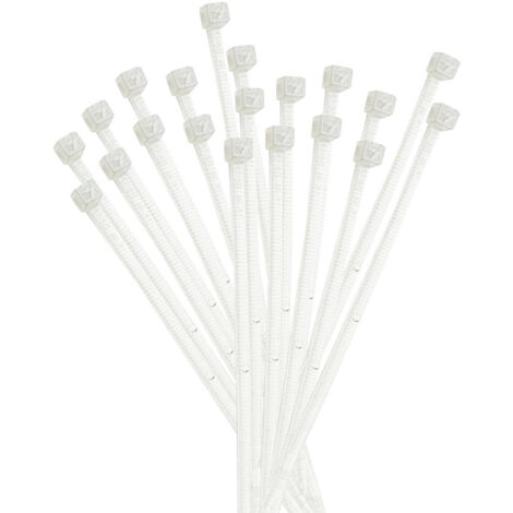 Serre-câbles Elematic en plastique 140x3,5mm 100 pcs. blanc 5209C