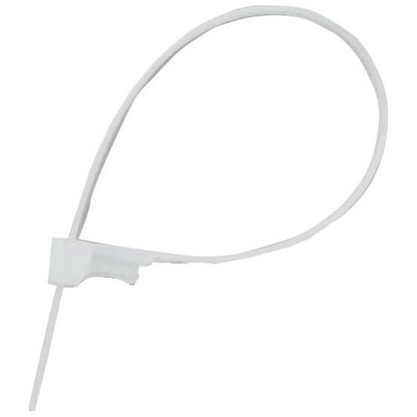 Serre-cables en nylon, naturel réutilisable,