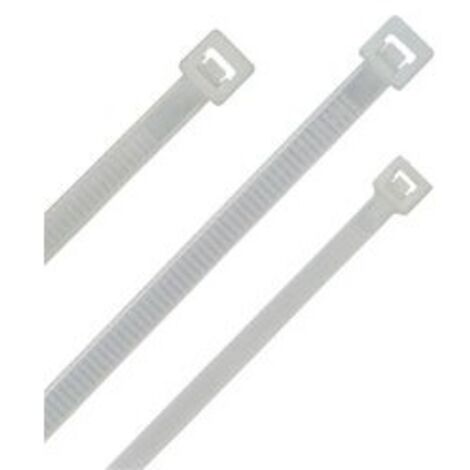 Serre-cables en nylon Transparent, assortiment