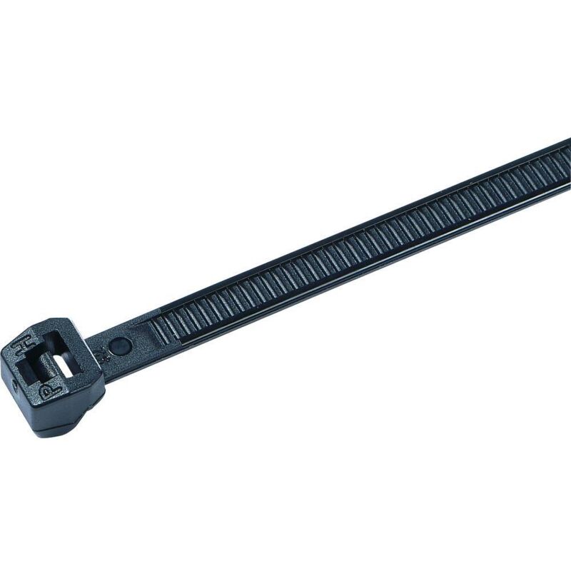 Hellermanntyton - 118-00079 T18ROS-PA66V0-WH Serre-câble 100 mm 2.50 mm blanc 100 pc(s)