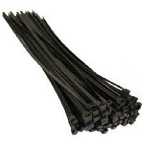Serre-câbles Nylon noir 203x3.6 mm - 1000 pièces