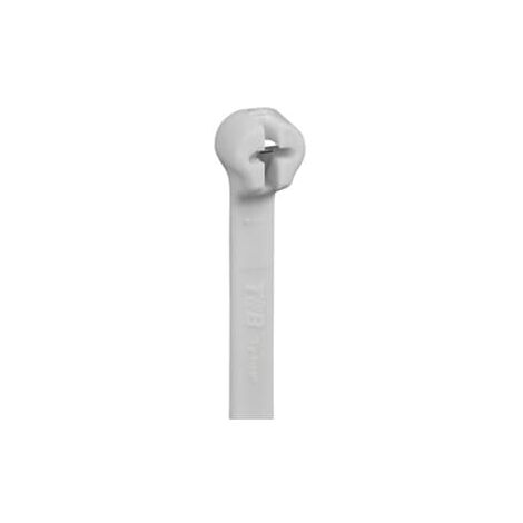 Serre-câbles Thomas & Betts 140mm x 3,5 mm Blanc en Nylon 66 ( Prix pour Paquet de 1000 )
