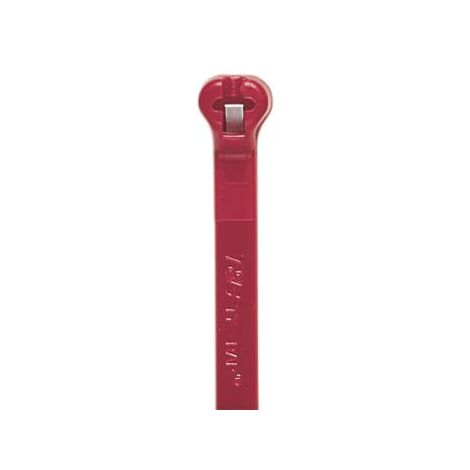 Serre-câbles Thomas & Betts 295mm x 4,9 mm Rouge en Nylon 66 ( Prix pour Paquet de 1000 )