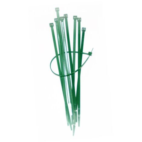 Serre Cavi Nylon Verdi 280X 4,5 Millimetri A100 Pezzi. Sapi