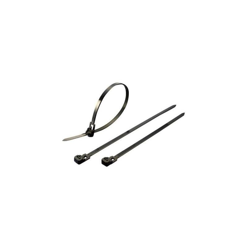 Serre-câbles 250 mm x 7.60 mm noir Tru Components TC-HVCR250BK203 1592882 crantage intérieur 100 pc(s)